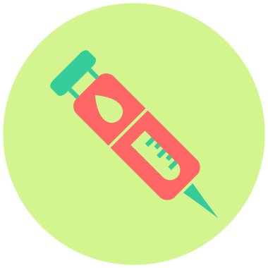 Kan Mızrağı. Web simgesi basit illüstrasyon