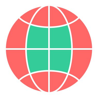 genel ağ simgesi çizimi