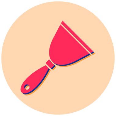 Boya fırçası. Basit resimleme