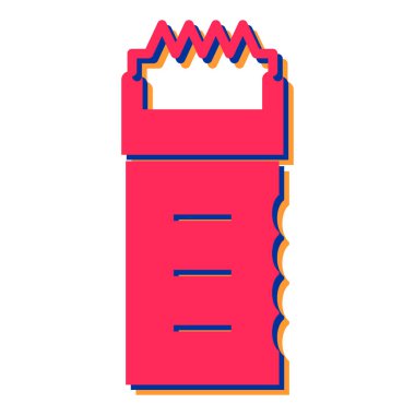 Modern yapı ve inşaat simgesinin vektör illüstrasyonu