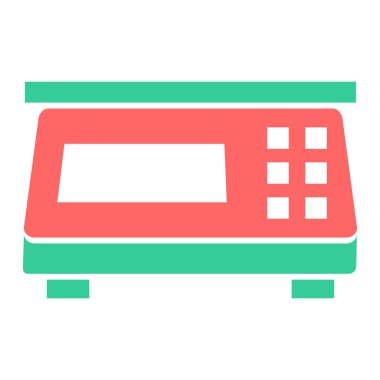 ağırlık web simgesi basit illüstrasyon