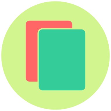 Kitap. Web simgesi basit illüstrasyon