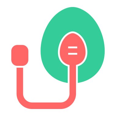 Seo simgesinin vektör illüstrasyonu