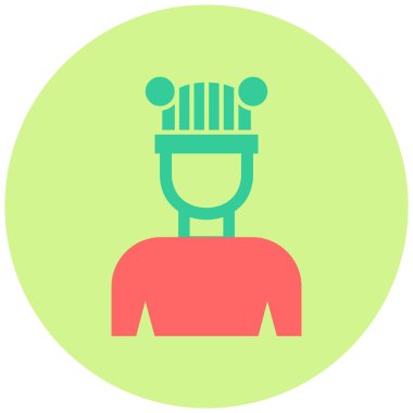 man simgesi vektör illüstrasyonu