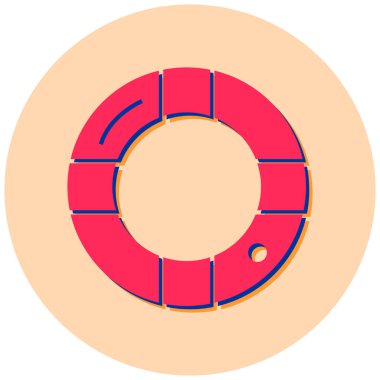 Can simidi. Web simgesi basit illüstrasyon