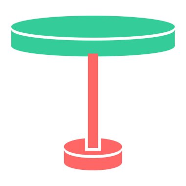 Bar tablosu simgesinin vektör illüstrasyonu