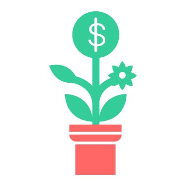 para büyütme simgesi vektör çizimi tasarımı