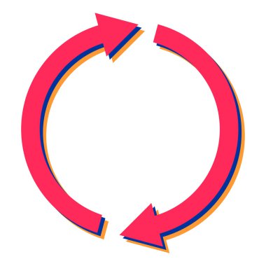 ok simgesinin vektör illüstrasyonu