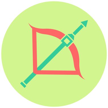 Crossbow simgesinin vektör illüstrasyonu