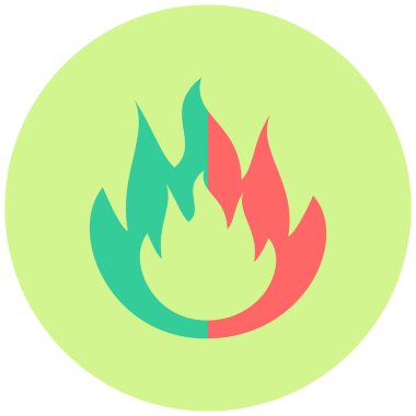 Vektör simgesi çizimi yakılıyor