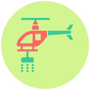 İtfaiye. Web simgesi basit illüstrasyon