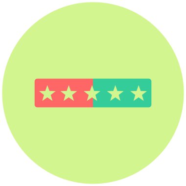 düz yıldız simgesi