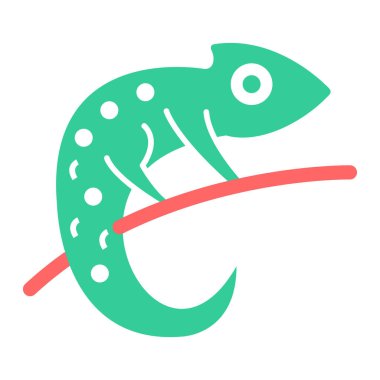 lizard icon vector illustration