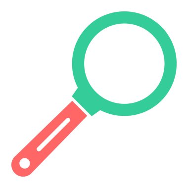 Arama simgesi vektör illüstrasyonu