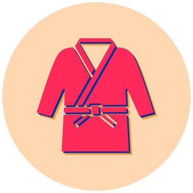 Ceket simge vektör çizim