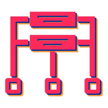 seo modern simgesinin vektör illüstrasyonu