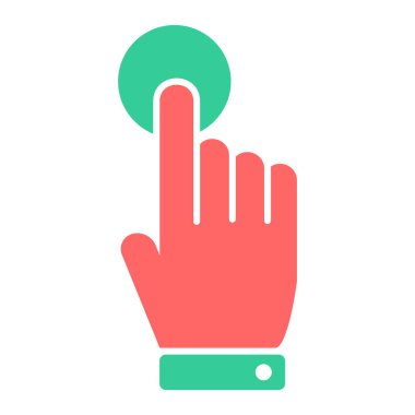 Ekrana dokun. Web simgesi