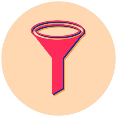 huni. Web simgesi basit illüstrasyon