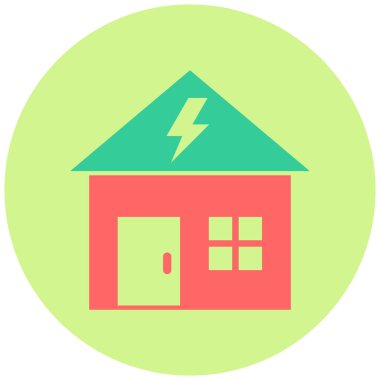 Kamu hizmetleri. Web simgesi basit illüstrasyon