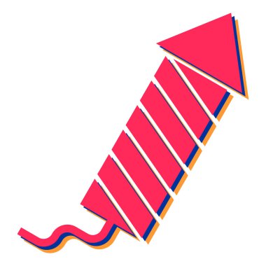 Bir doğum günü simgesinin vektör çizimi