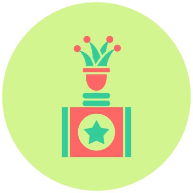 Jackbox. Web simgesi basit illüstrasyon