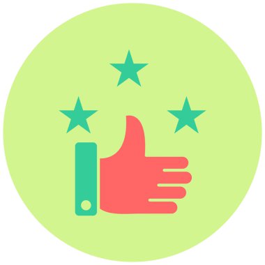 Baş parmaklar yukarı, vektör illüstrasyonuName