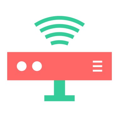 Kablosuz ağ. Basit resimleme