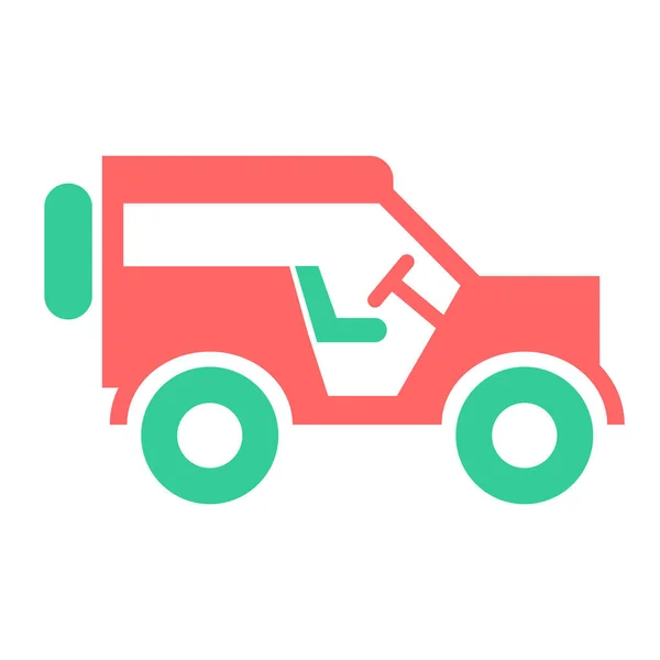 Camião Ícone Web Design Simples — Vetor de Stock
