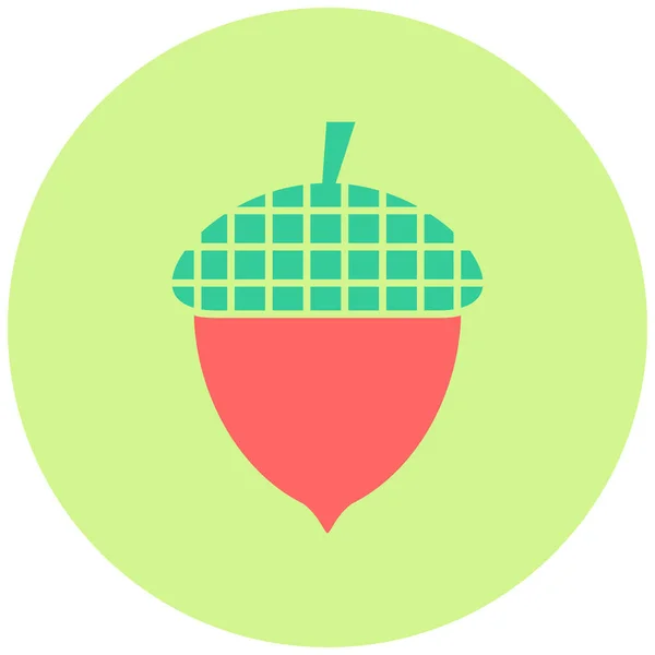 Vector Illustration Acorn Icon —  Vetores de Stock