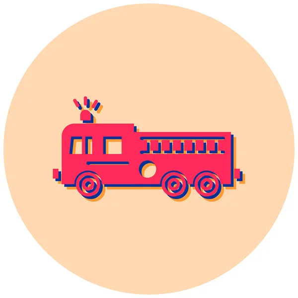 Ambulance Vector Icon Modern Simple Illustration — Διανυσματικό Αρχείο