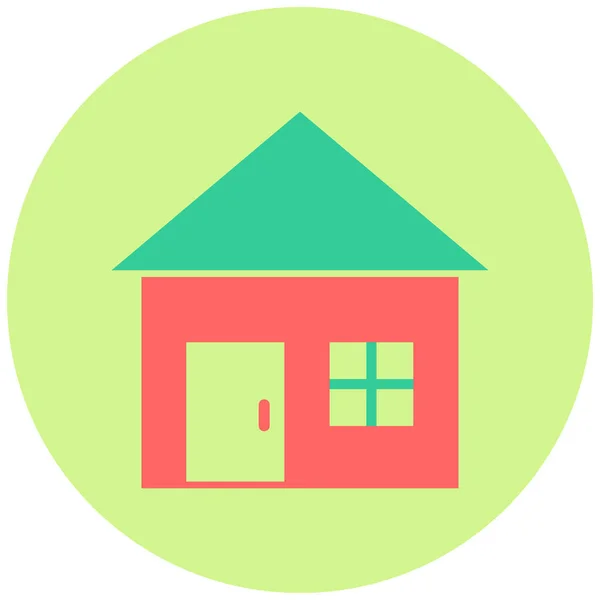 House Web Icon Simple Illustration — Stock Vector