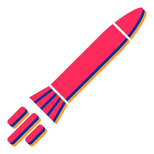 Rocket Icon Vector Illustration — Stock Vector