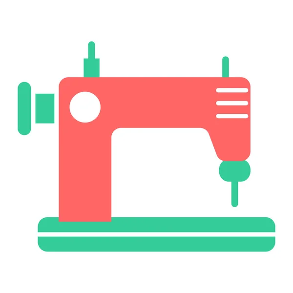 Icono Máquina Coser Ilustración Simple Viejos Iconos Vector Máquina Escribir — Archivo Imágenes Vectoriales