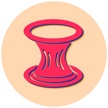 Modern bir ikon. vektör illüstrasyonu