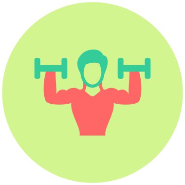 Zindelik. Web simgesi basit illüstrasyon