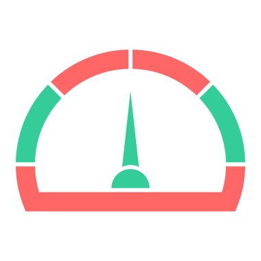 hız göstergesi simgesi, vektör gösterimi