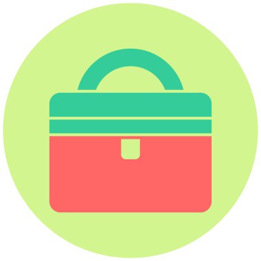 Güzellik kutusu. Web simgesi basit illüstrasyon