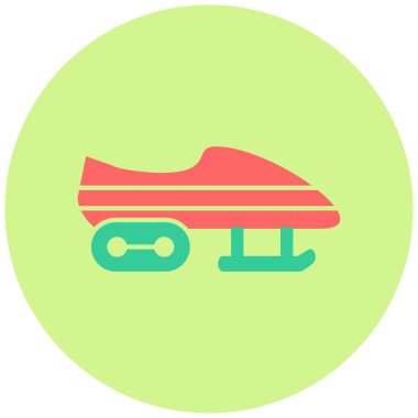 Kar aracı. Web simgesi basit illüstrasyon