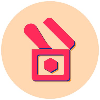 Yemek. Web simgesi basit illüstrasyon