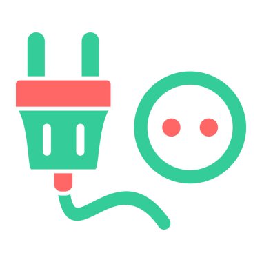 Fiş. Web simgesi basit illüstrasyon