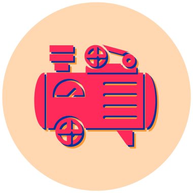 - Araba. Web simgesi basit illüstrasyon