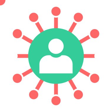 Seo simgesinin vektör illüstrasyonu