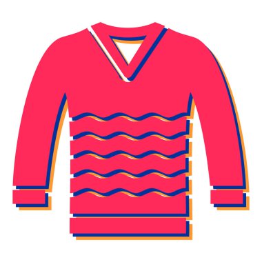 Bir süveterin vektör illüstrasyonu