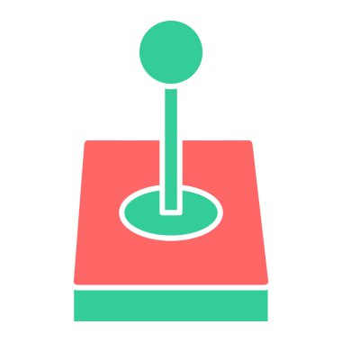 Oyun kolu. Web simgesi basit illüstrasyon