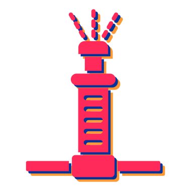 Modern otomatik simgenin vektör illüstrasyonu