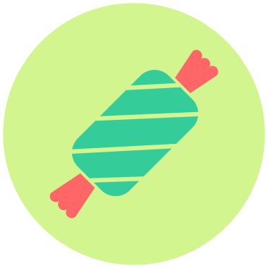 - Şeker. Web simgesi basit illüstrasyon