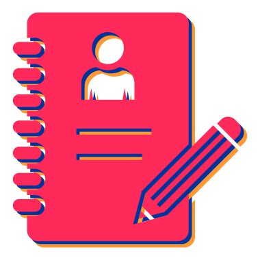 Pano. Web simgesi basit illüstrasyon