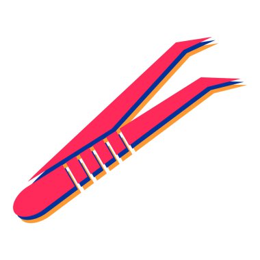 Bir kalemin vektör illüstrasyonu