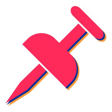 Çekiç. Web simgesi basit illüstrasyon