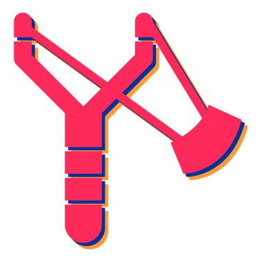 Modern bir ikon. vektör illüstrasyonu